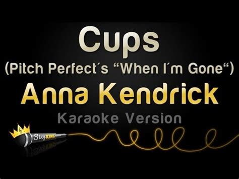 anna kendrick cup song karaoke
